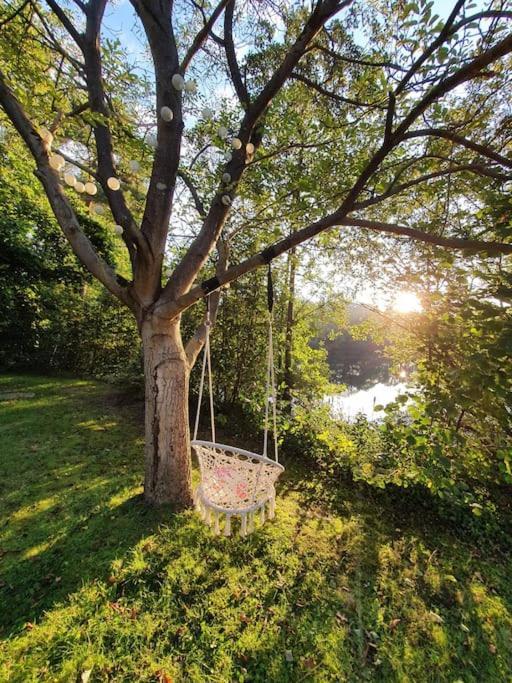 Ferienhaus Blauer See Mit Optionalem Hot-Tub บอคฮอร์น ภายนอก รูปภาพ